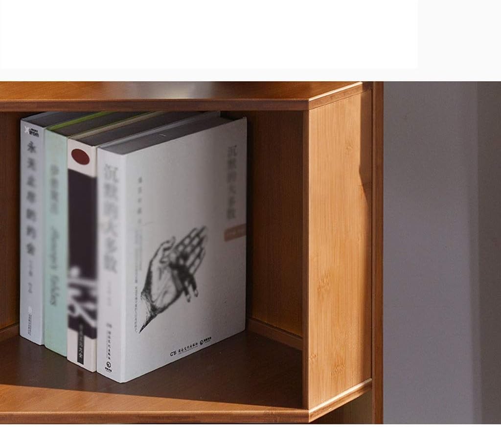 Bookcase Storage Rack Vertical Cabinet Bookshelf Wall Corner Bookshelf 3-story Floor-to-ceiling Bookcase Suitable for Office Bedroom Living Room Storage Shelf Display Shelf Bookshelves Open Display Sh