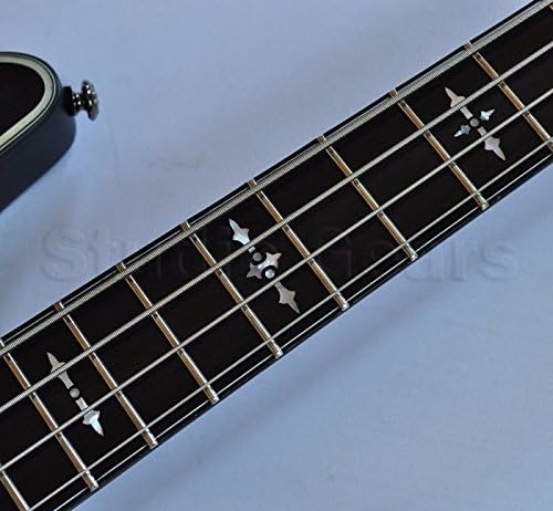 Schecter Hellraiser Extreme-4 4-String Bass Guitar, See-Thru Black Satin