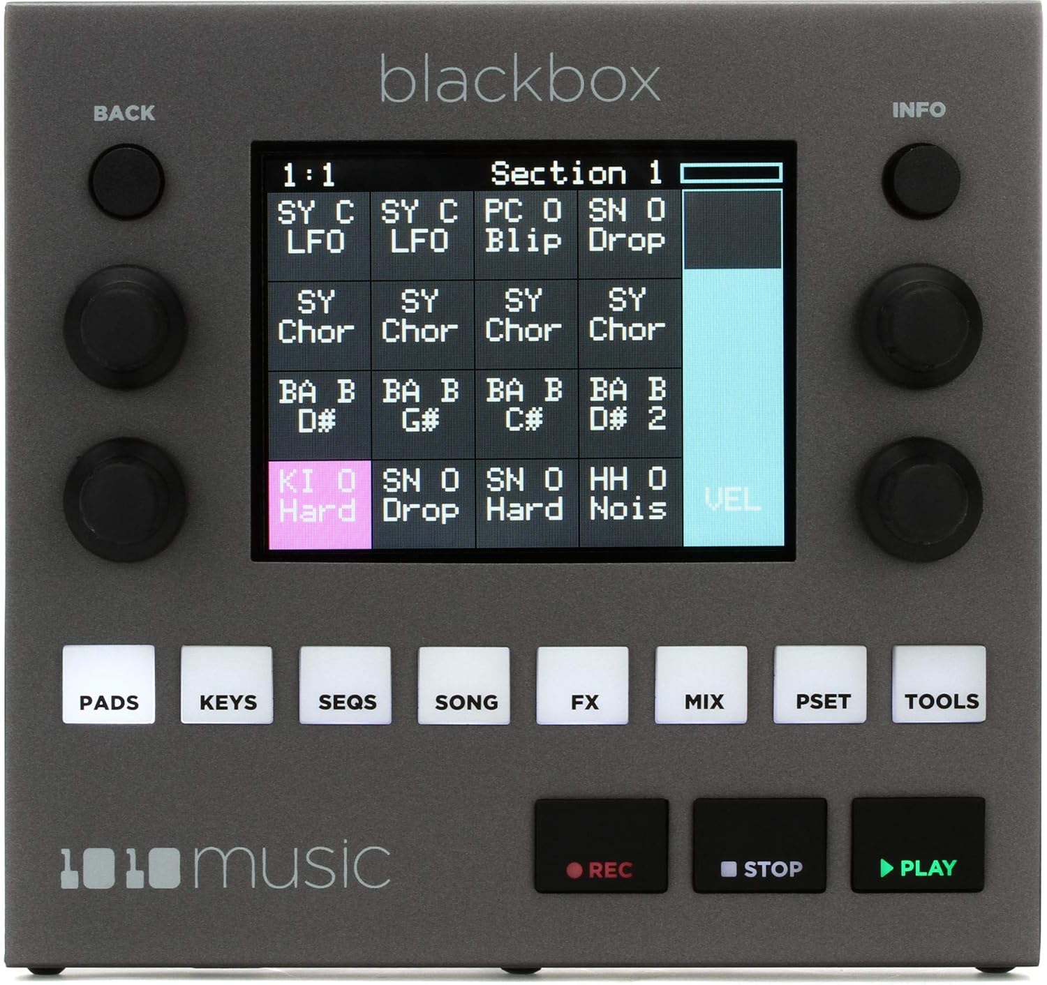 1010music Blackbox Studio - Compact Sampling Studio