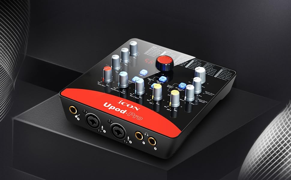 iCON Pro Audio UPod Pro recording USB Interface with DSP effect built-in.