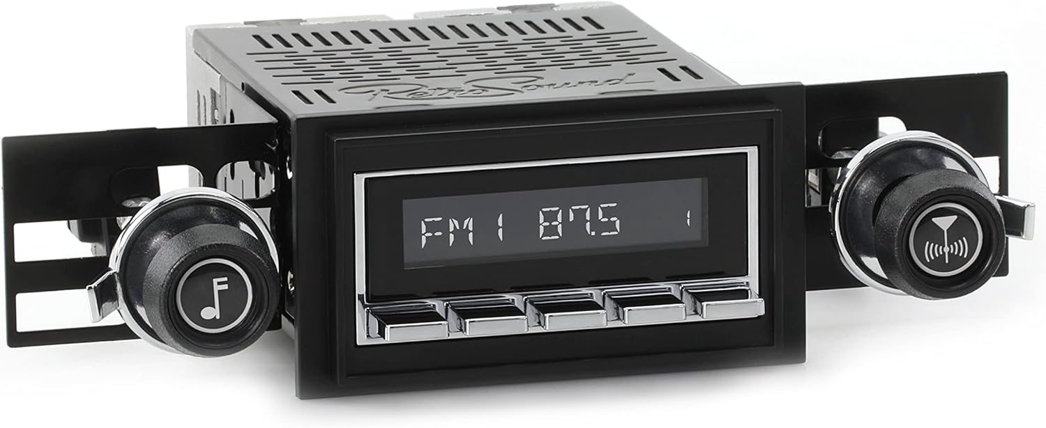 RetroRadio Compatible with 1972-76 Chevrolet Corvette Features Include Bluetooth, USB, AM/FM HC-M2-218-37-73C