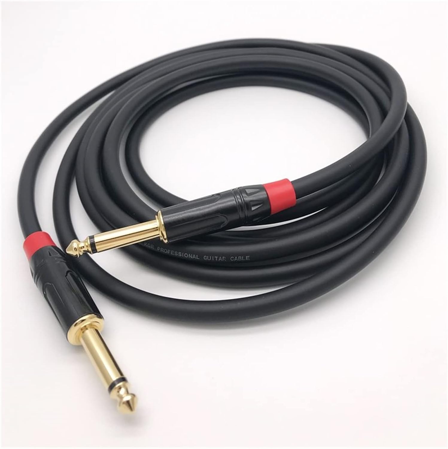 Guitar Cable Electric Guitar Cable Musical Instrument Bass Electronic Organ Drum Noise Reduction Shield (Color : 6m)