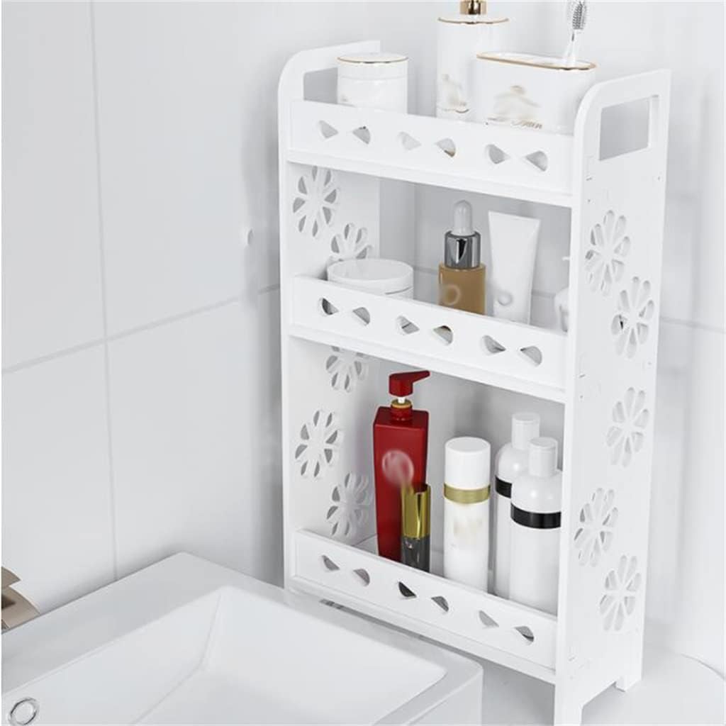 VIDI Corner Narrow Countertop Cosmetic Shelf Washstand Toilet Desktop Multi-Layer Storage Cabinet