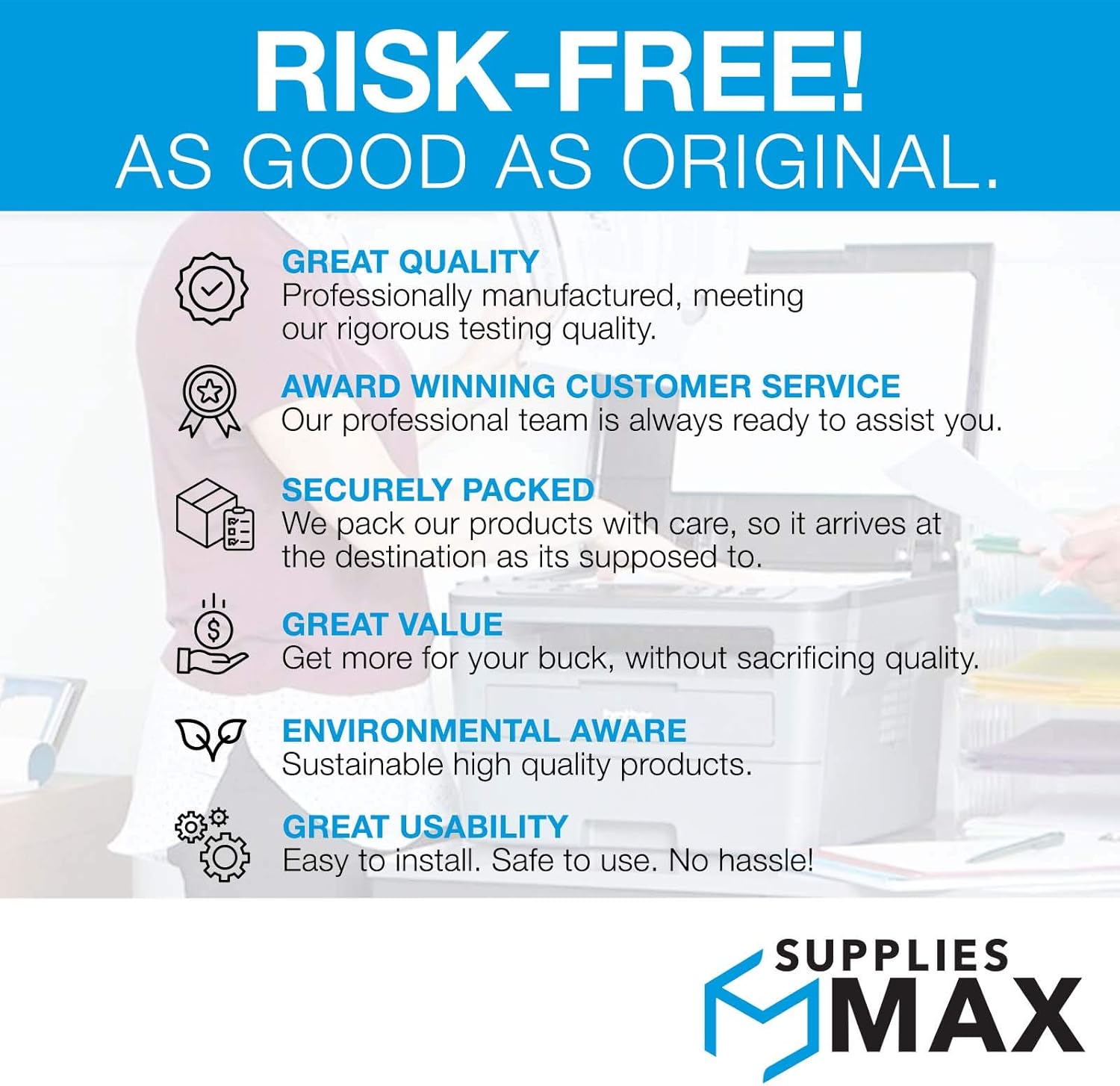 Remanufactured Replacement for CopyCentre C118/C123/C128/WorkCentre Pro M118/M123/M128 Drum Unit (60000 Page Yield) (13R589)