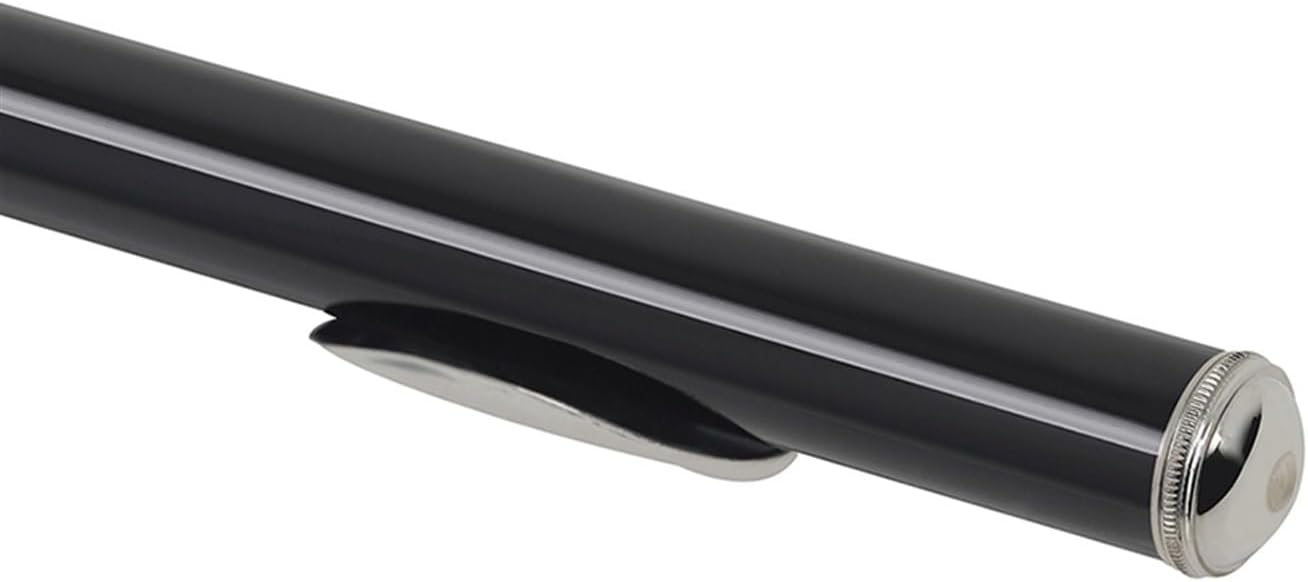 Flute Black 16 Hole Flute Woodwind Closed Key Plus E Key C Nickel Plated Flute with Case Flutes Musical Instruments