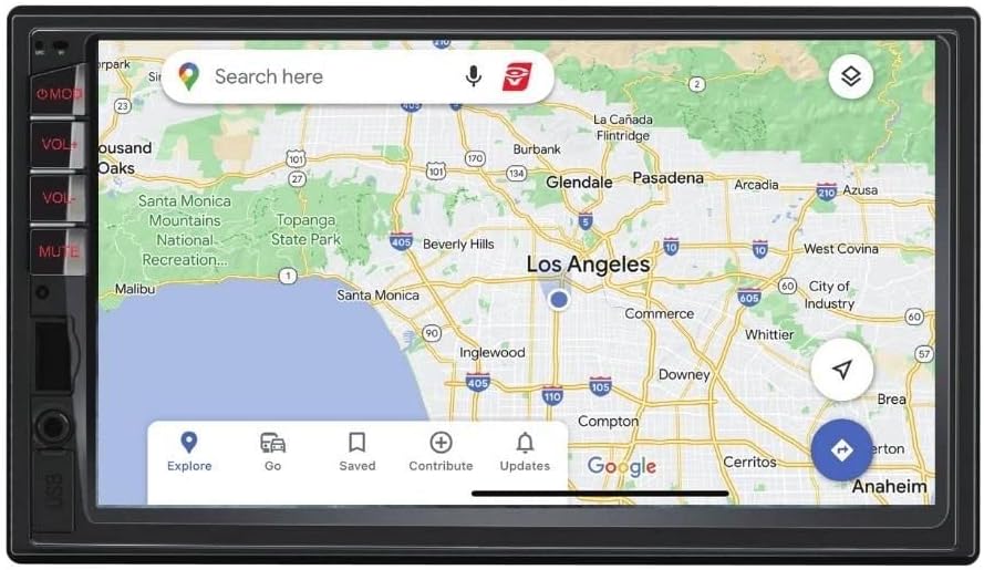 CERWIN Vega CV7BM Double Din Bluetooth Car Stereo-7