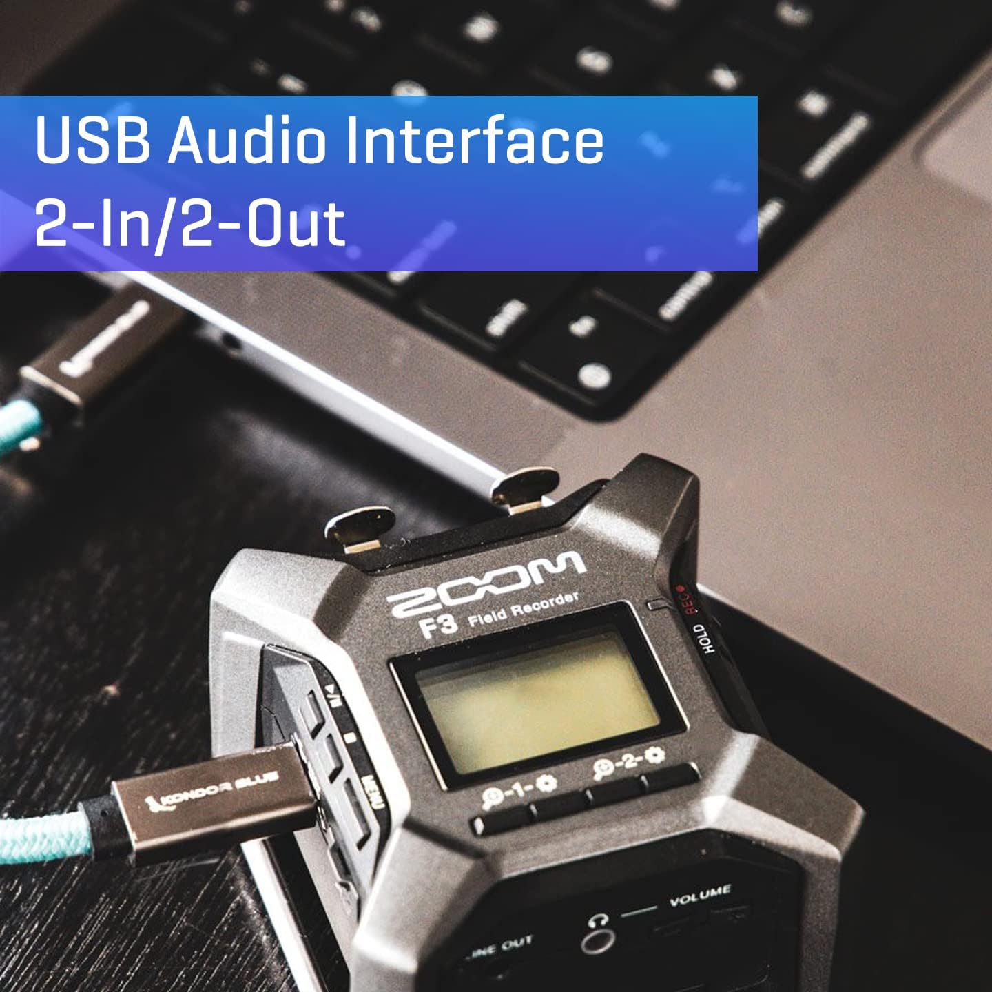 Zoom F3 2-input Field Recorder (F3Zoomd1)