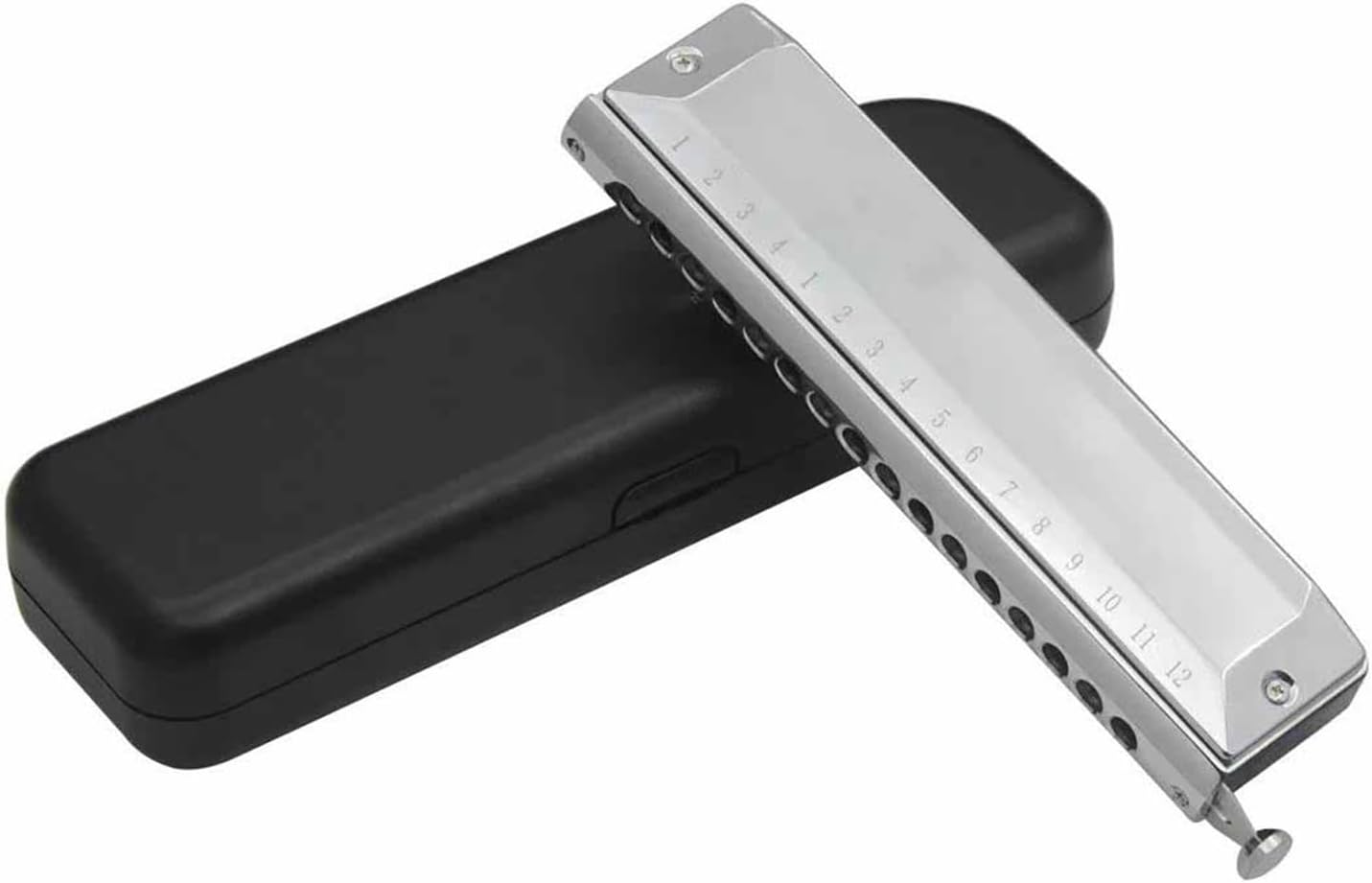 12hole 48 Note Harmonica Chromatic Scale Switch Professional Woodwind Instrument Accessories