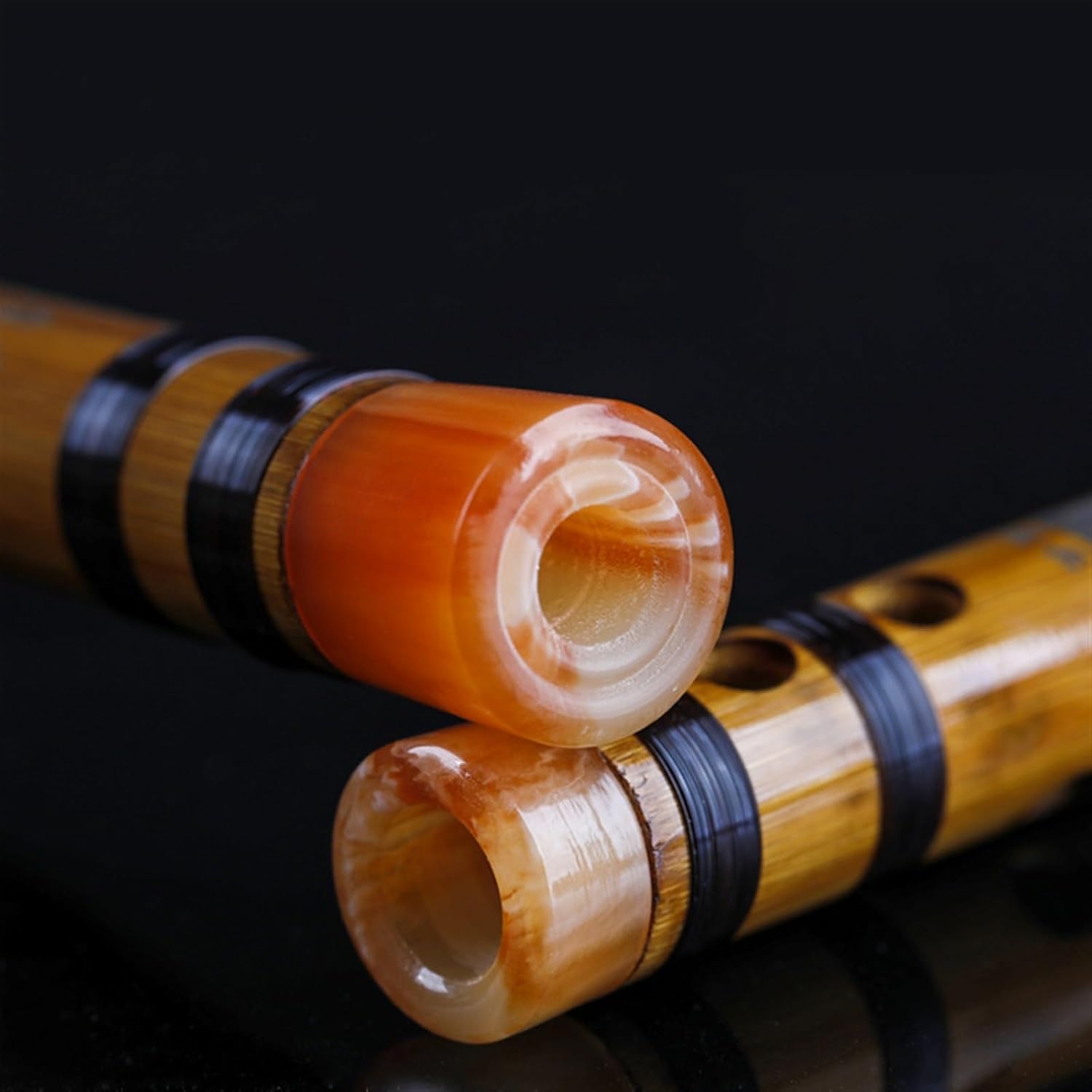 Bamboo flute, Flute Bamboo Flute Instrument Beginner Professional Playing Ancient Style Transverse Flute Beginners bamboo flute(D-Key)