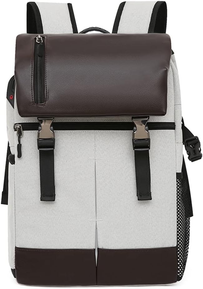 DSLR Waterproof Camera Backpack Large Capacity Anti-theft Photography Bag with Reflector Stripe