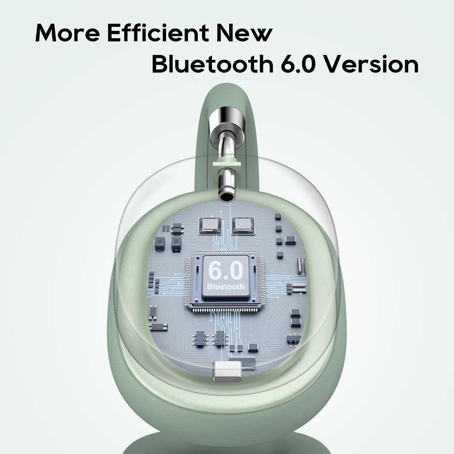 Srhythm NiceComfort 95 Hybrid Noise Cancelling Headphone Wireless, Bluetooth Headset with Transparency Mode,ENC,HD Sound