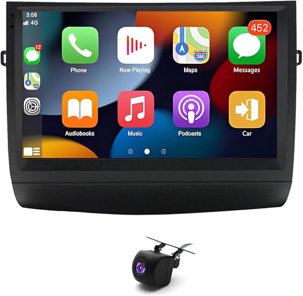 Android 13 Wireless Double Din Car Stereo Compatible with Prius 2003-2009, 2G+32G 9