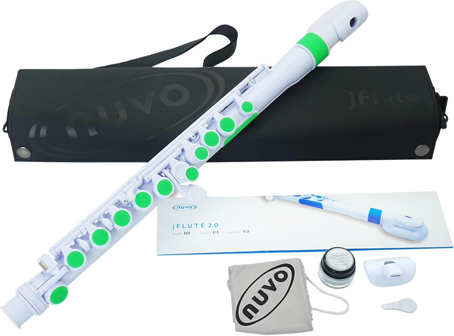 jFlute 2.0 - White/Green
