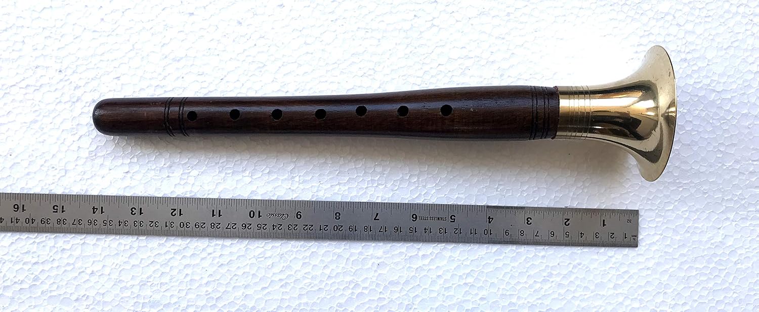 14 inches Shehnai Woodwind Musical Instrument Banarasi Shehnai Handmade in India