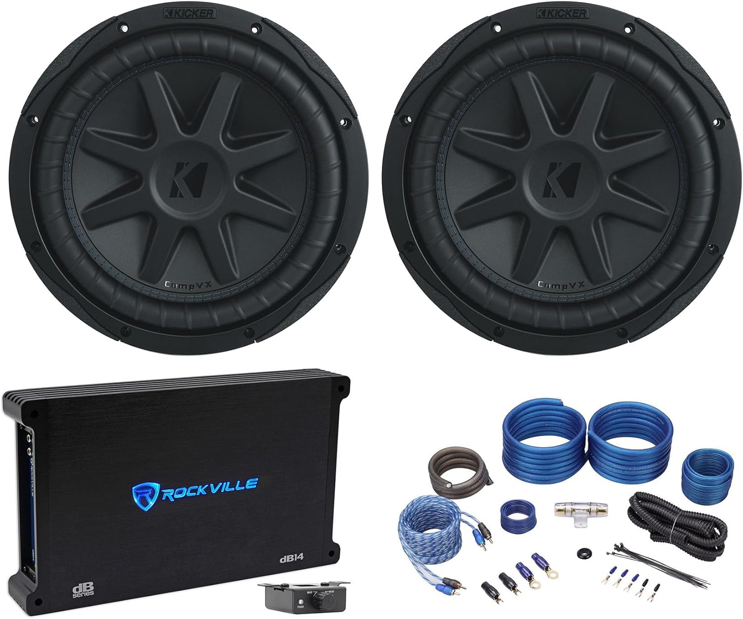 KICKER (2) 44CVX102 Comp VX CVX 10