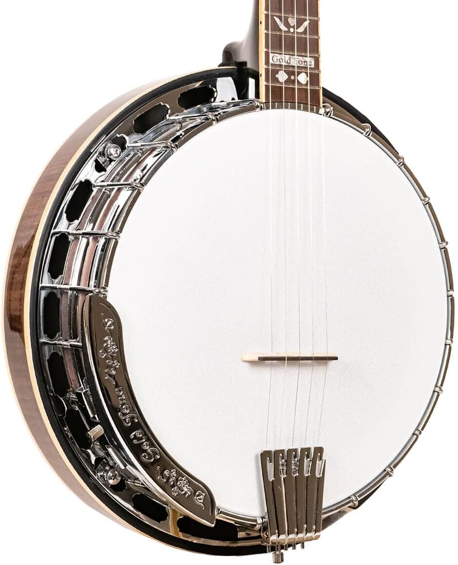 Gold Tone OB-250+TP Orange Blossom Banjo with Tony Pass Schaeffer Rim (Five String, Vintage Mahogany)