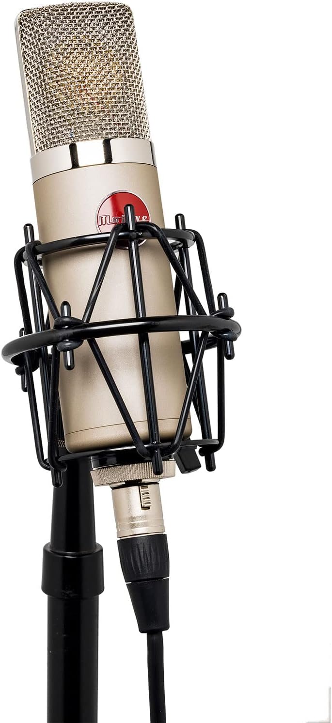 Mojave Audio MA-300 Large-Diaphragm Tube Condenser Microphone - Satin Nickel