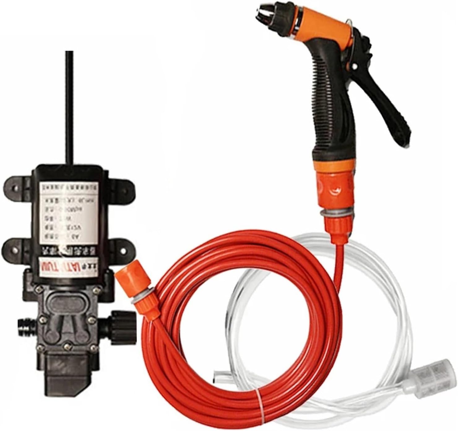 12V Portable Car Washer Gun Pump High Pressure Spray Washing Machine Car cleaning Kit For Car Wash Auto Care Electric Device