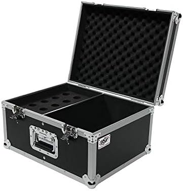 OSP Cases | Road Case | Microphone Transport Case | 15 Mic Capacity | MIC-CASE15