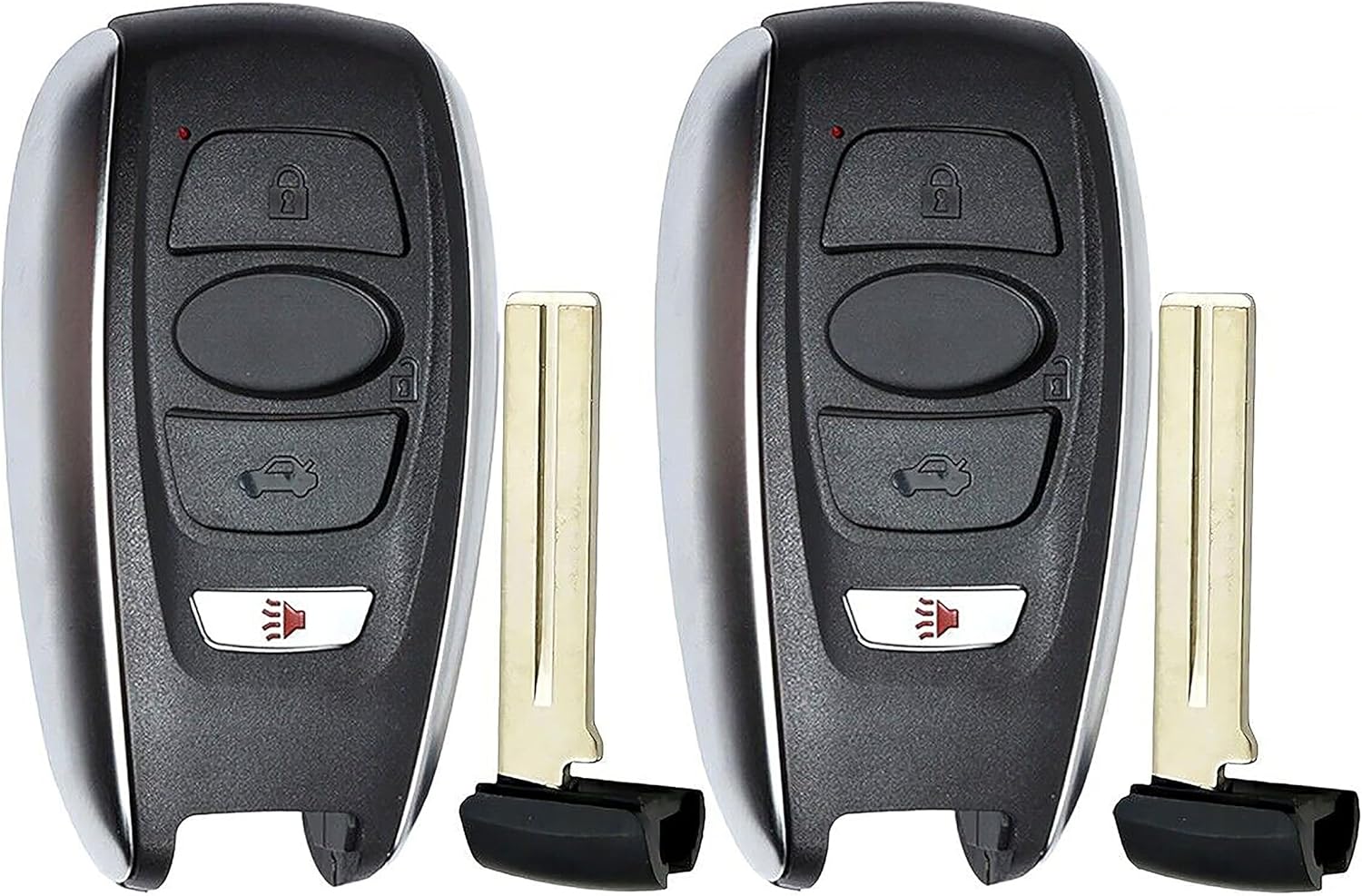 2X New Replacement Proximity Key Fob Remote Compatible with & Fit for Subaru (Read Description) - MPN HYQ14AHK-01