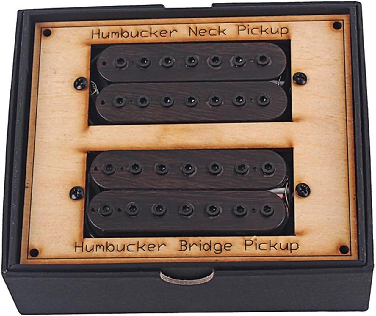 7-String Guitar Humbucker Alnico 5 Magnets Rosewood Pickups for Electric Guitar Parts Electric Guitar Pickups Set