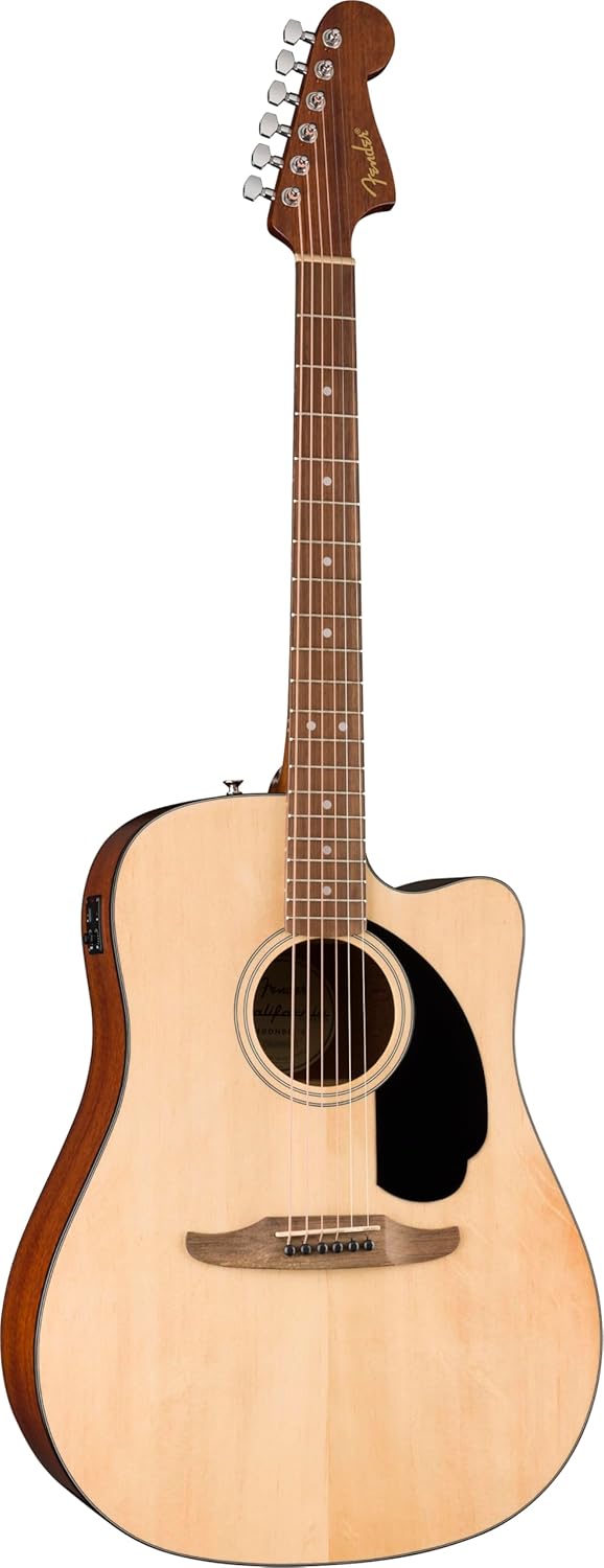 California Standard Redondo CE, Spruce Top, Black Pickguard, Natural