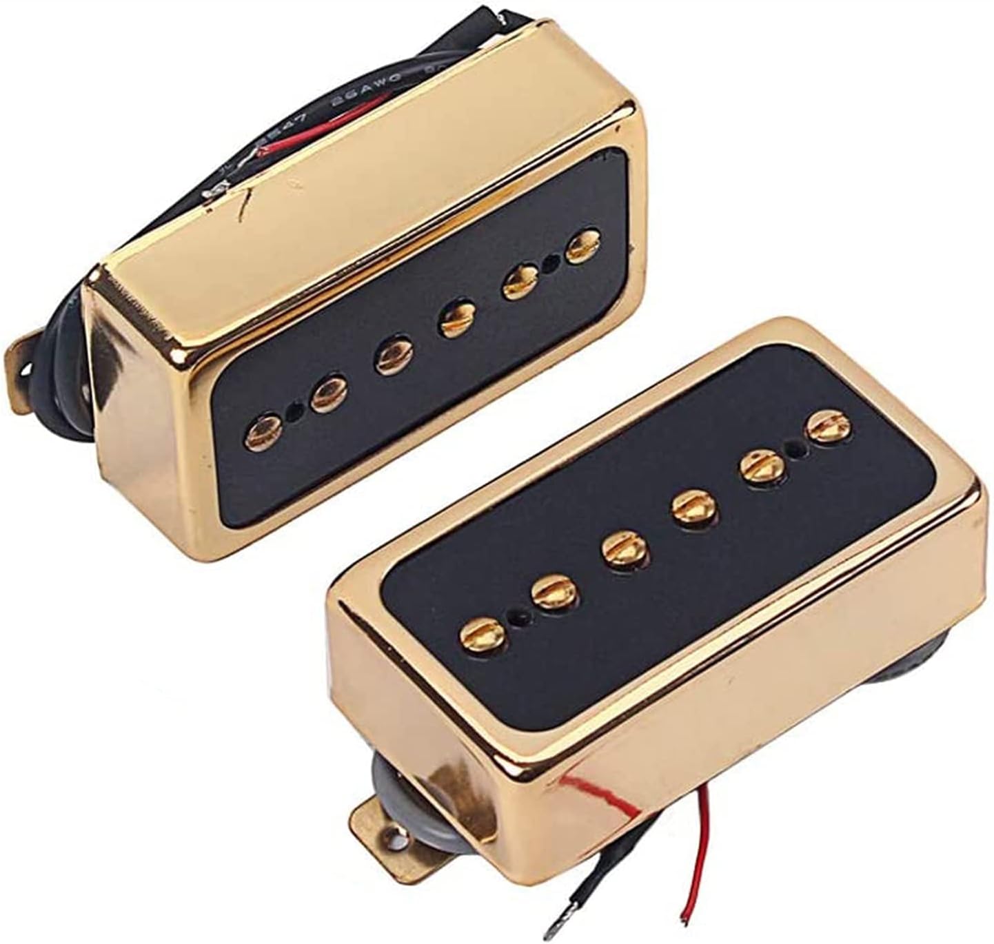 Electric Guitar Pickups P90 Single Coil Bridge &Neck Pickups Set Humbucker Pickups Set for Electric Guitar Parts Guitar Pickup Set