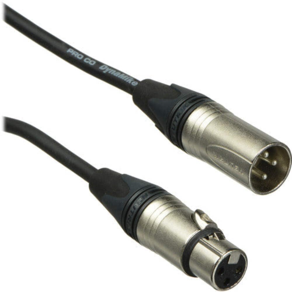 Pro Co EXMN-100 100 Foot XLR Lo-z Excellines Microphone Cable - W/Neutrik Cable Ends