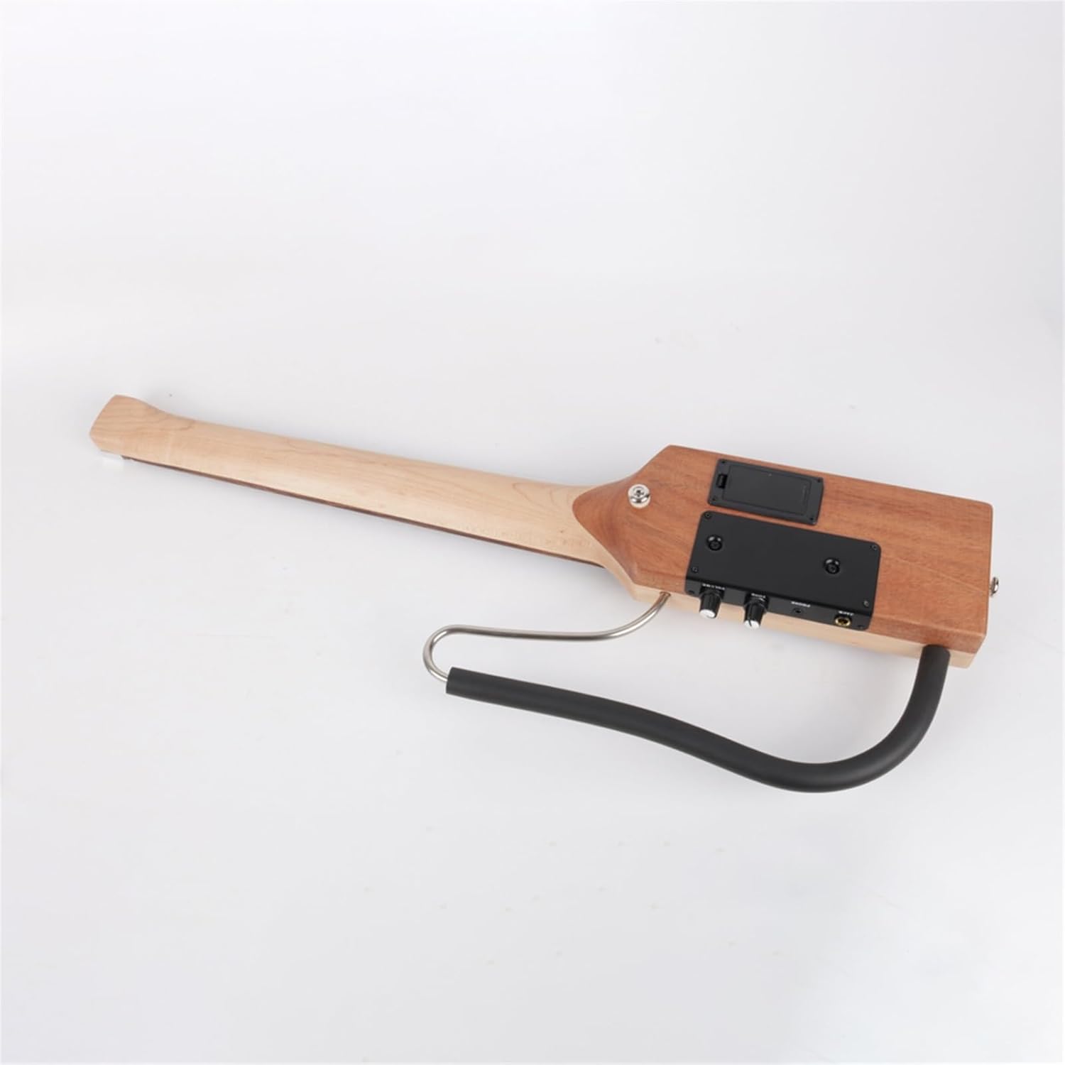 Ultra Light Headless Electric Silent Travel Guitar Portable Foldable Guitare Guiter Professional Headless Guitar (Color : 01)