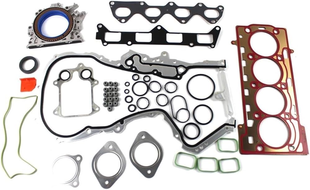 Engine Overhaul Cylinder Gasket Seal Kit Compatible with VW 1.4T TFSI EA111 Turbo Engine 03C103383AH 03C109287G 03610317B 03C103383AE