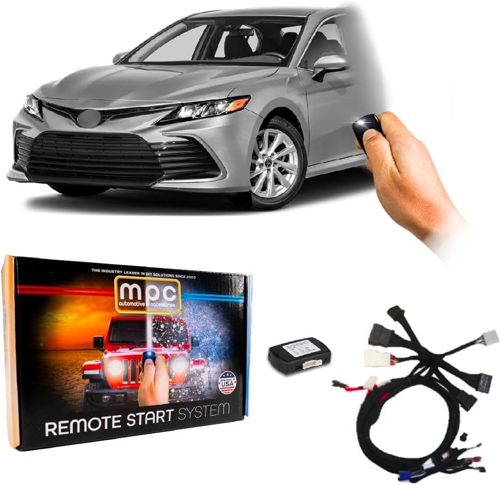 MPC Remote Start Kit Compatible with Toyota Camry 2023-2024 || Plug and Play || Push Lock 3X to Start || Push to Start Only || Hybrid Only || USA Tech Support