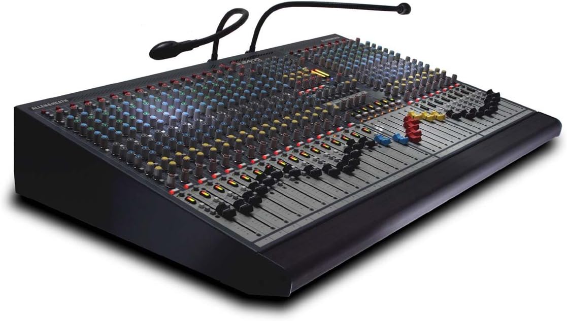 Allen & Heath GL2400/16 16-Channel Professional Mixer with 6 Auxiliary Sends, 4 Band Equalizer, and 7 x 4 Matrix