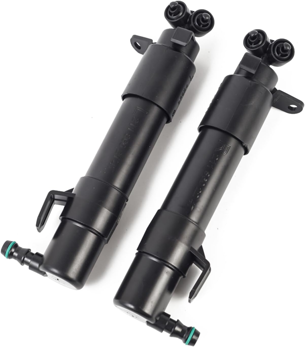 Car Headlight Washer Nozzle 2Pcs Car Front Bumper Headlight Washer Nozzle Water Sprayer OEM No. 2118602147 2118602247