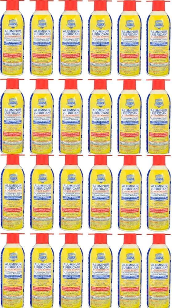 2 Set - L.C. Wax Aluminum Lubricants Can 12 Oz