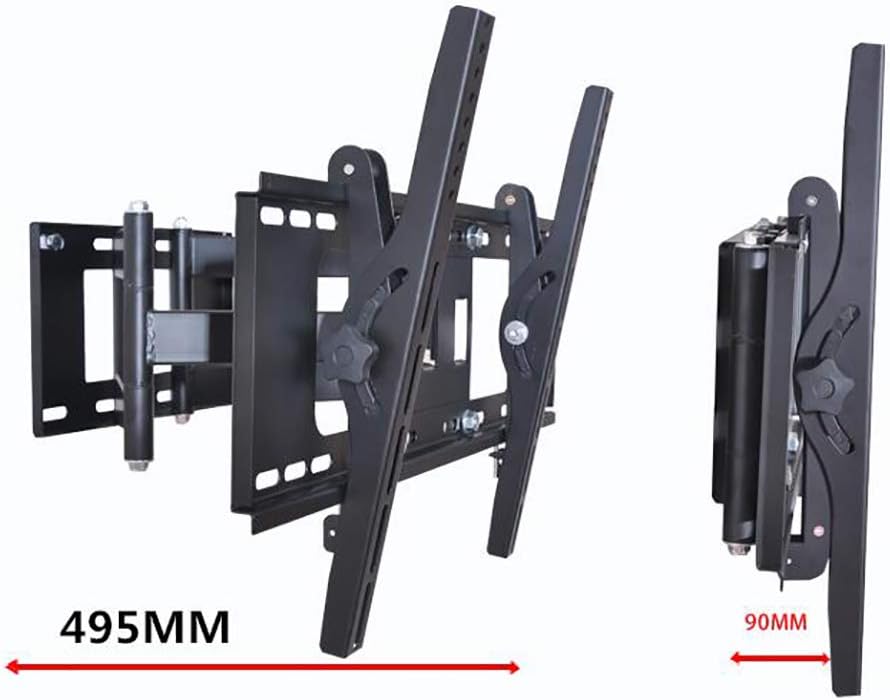 TV Stand,Universal 50/43/48/55 inch Telescopic Rotating LCD TV Rack Wall Mount Bracket