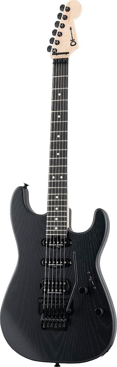 Charvel Pro-Mod San Dimas Style 1 HSS FR Sassafras Electric Guitar - Satin Black