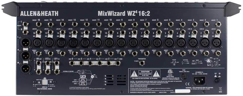 Allen & Heath MixWizard WZ416:2 Desk/Rack Mountable Professional Mixing Console