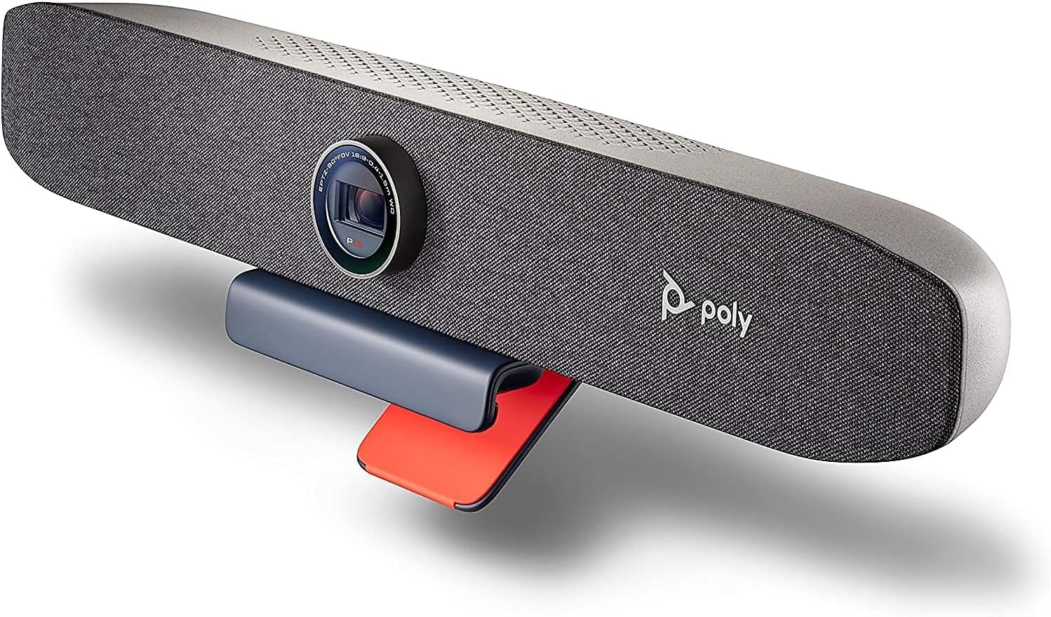 Poly Studio P15 Personal Video Bar (Plantronics + Polycom) - 4K Video Quality - Camera, Microphones & Speaker Solution with Premium Audio & Video - Certified for Zoom and Teams