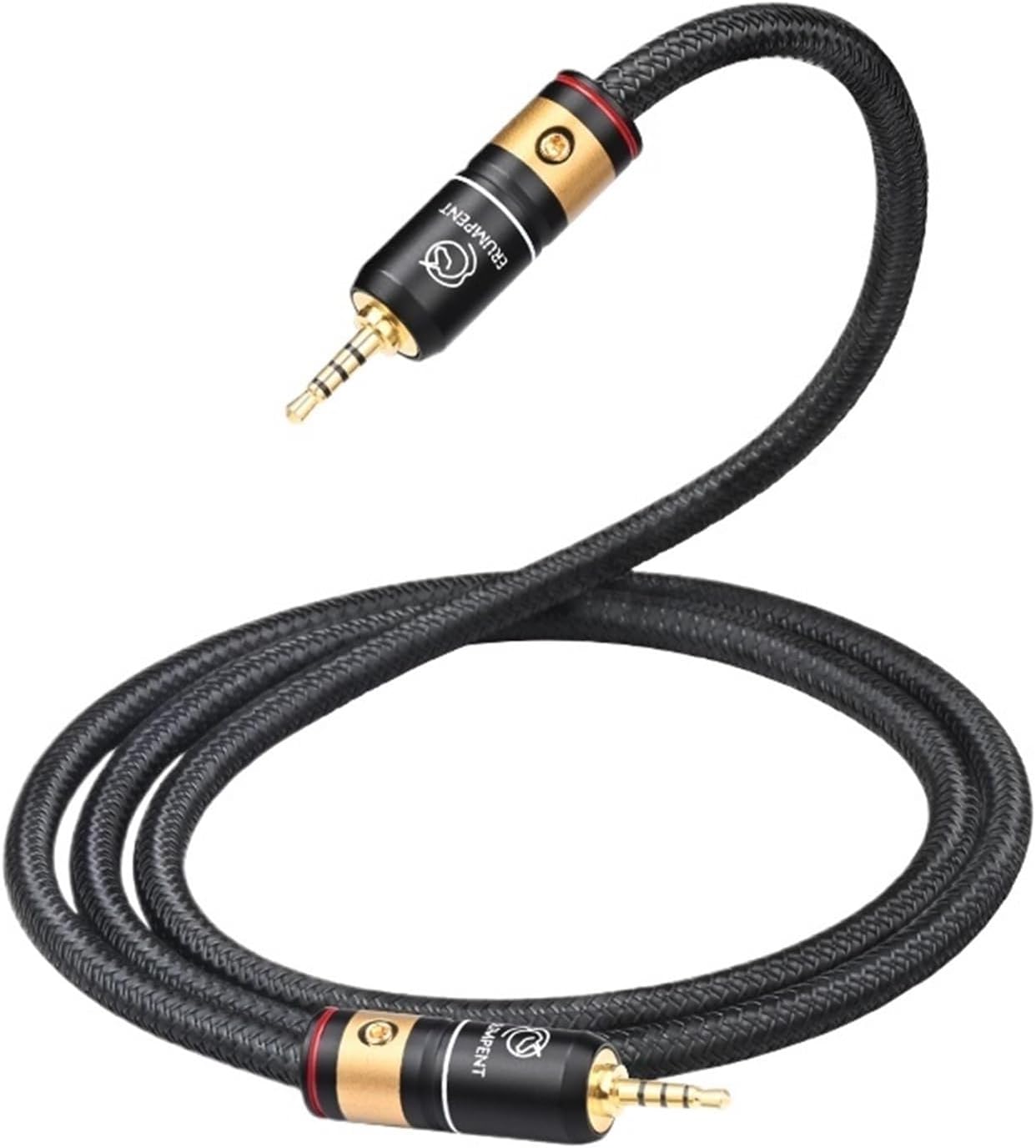 Hi-end 6N OCC HiFi 2.5mm Aux Audio Cable for Mixer Headphone Gold Plated 2.5mm Male Balanced DAC Audio Cable(0.5m)