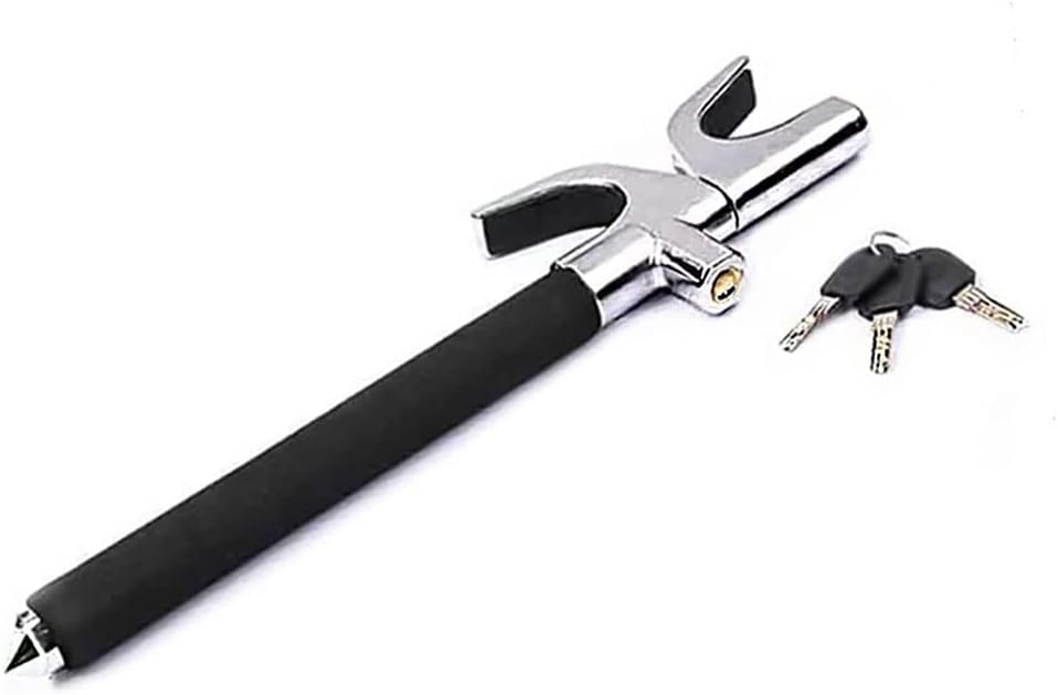 Car Steering Wheel Lock, Heavy-Duty Security Anti Theft Lock, Antitheft Locking Devices, Fit for Cars,Trucks, Vans