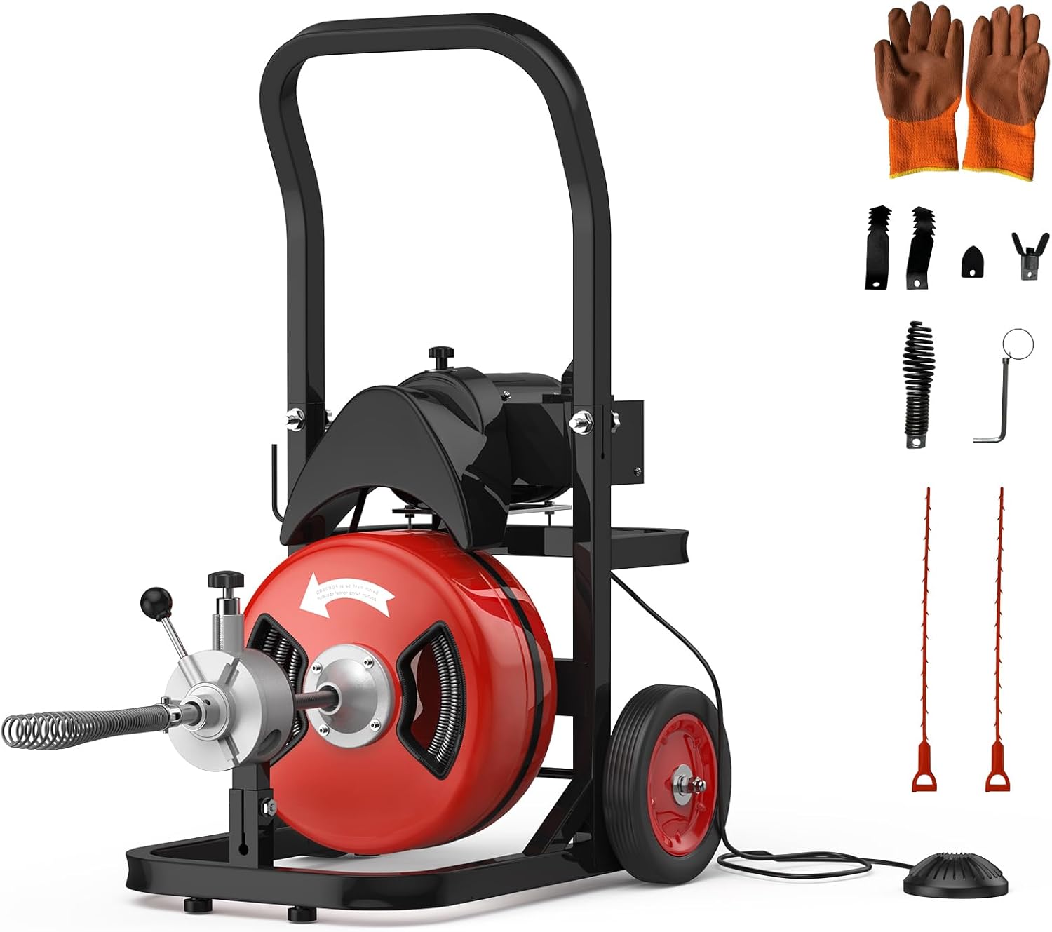 Electric Drain Cleaner Machine 100Ft x 1/2