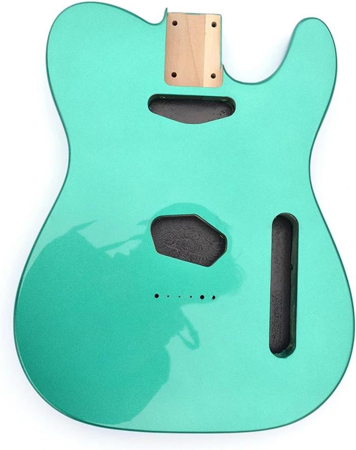 Guitar Body Guitar Replacement Parts Green Color Alder Wood TL Guitar Body Style Electric Guitar Body High Gloss Finished for TL Guitar Kits Building Parts
