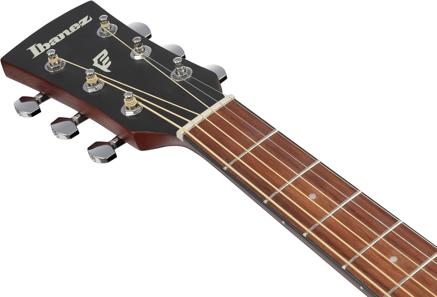 Ibanez PF54CE PF Performance Dreadnought Acoustic-Electric Guitar - Weathered Black Bundle with Gig Bag, Tuner, Strap, D'Addario Strings, Picks, Austin Bazaar Instructional DVD, and Polishing Cloth