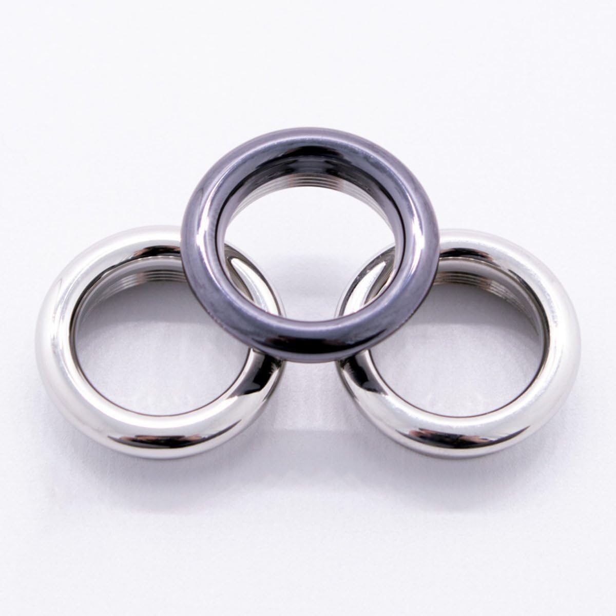 Houghton Horns Mouthpiece Rims Black H-Kote H3 17.75 mm