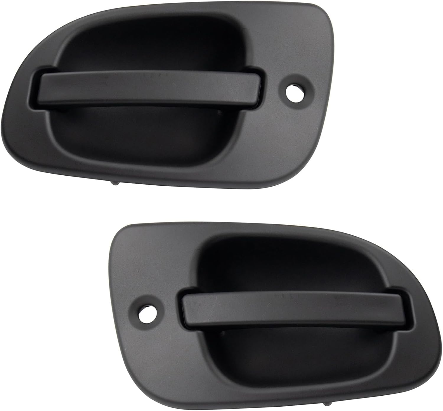 TRQ Left and Right Exterior Door Handle Set Drivers Side Compatible with 2012-2018 Freightliner 108SD 2012-2019 114SD 2008-2017 Cascadia 2008-2011 M2 106 2010-2011 M2 112 2014-2018 S2G