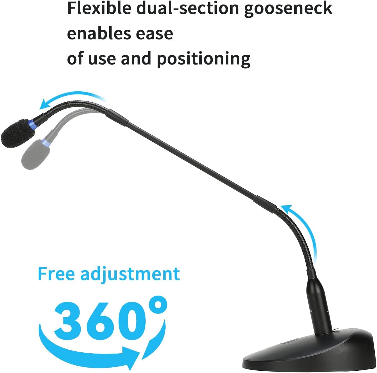 BOYA Desktop Gooseneck Condenser Microphone 18