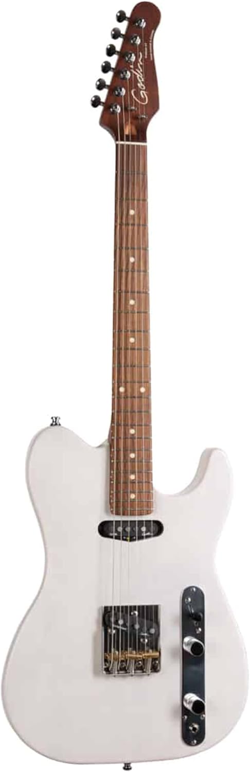 Godin Stadium HT Electric Guitar - Trans White with Rosewood Fingerboard