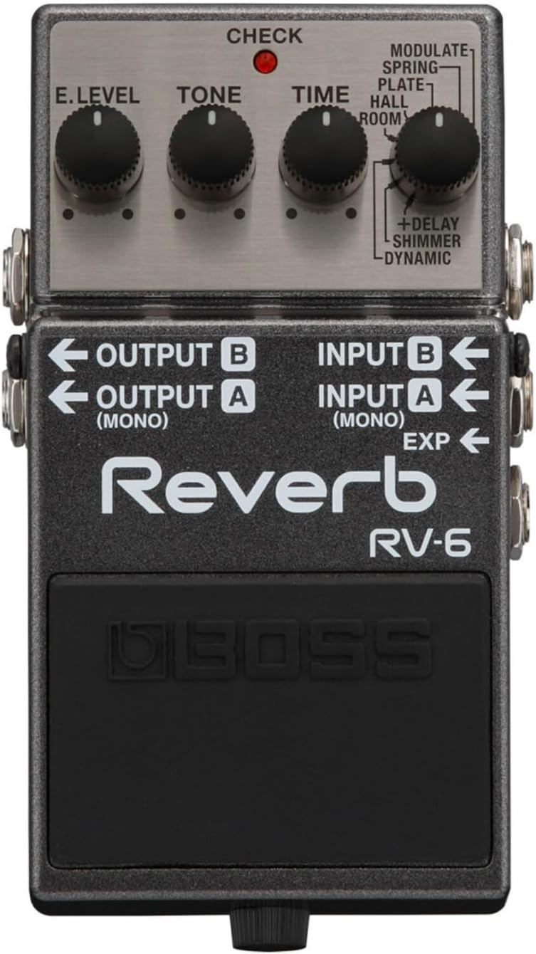 BOSS RV-6 Reverb Guitar Pedal (RV-6)