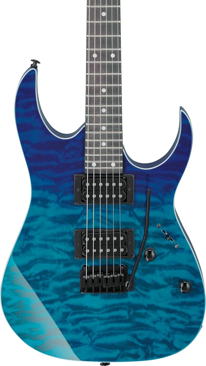 Ibanez GIO GRG120QASP Electric Guitar - Blue Gradiation
