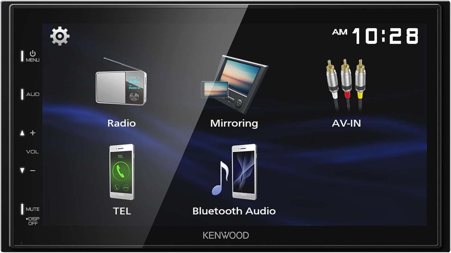 Kenwood DMX129BT Multimedia Receiver with Bluetooth